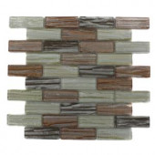 Splashback Tile Gemini Mercury Blend 12 in. x 12 in. x 8 mm Glass Mosaic Floor and Wall Tile-GEMINI MERCURY 203061308