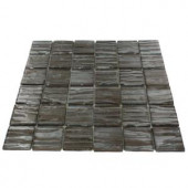 Splashback Tile Gemini Redwood 11-3/4 in. x 11 in. x 6 mm Glass Mosaic Tile-GEMINIREDWOOD2X2 206496882