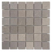 Splashback Tile Lady Gray Honed Marble Floor and Wall Tile - 3 in. x 6 in. Tile Sample-L5C12HD-LDYGRYH2X2 206641666