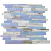 Splashback Tile Matchstix Fate 10.5 in. x 10.75 in. x 3 mm Glass Floor and Wall Tile-MATCHSTIX FATE GLASS TILE 204279047