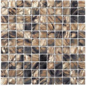 Splashback Tile Mother of Pearl Gray Wood Glass Floor and Wall Tile - 3 in. x 6 in. Tile Sample-R3D10 MOTHER OF PEARL GRAY WOOD SAMPLE 206154523