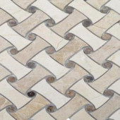 Splashback Tile Pedigree Mayan Corn Polished Marble Tile - 3 in. x 6 in. Tile Sample-C1D4PDGREMYN 206785951