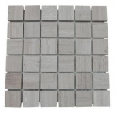 Splashback Tile Wooden Beige Honed Marble Floor and Wall Tile - 3 in. x 6 in. Tile Sample-C1A3HDWDNBGEH2X2 206641663