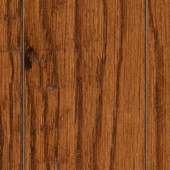 Take Home Sample - Hand Scraped Distressed Mixed Width Arleta Oak Click Lock Hardwood Flooring - 5 in. x 7 in.-HL-392048 205410435