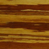 Take Home Sample - Strand Woven Natural Tigerstripe Solid Bamboo Flooring - 5 in. x 7 in.-LH-112448 205515135