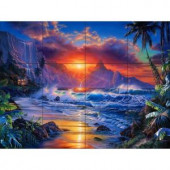 The Tile Mural Store Escape 24 in. x 18 in. Ceramic Mural Wall Tile-15-2635-2418-6C 205842891