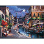 The Tile Mural Store Streets of Venice II 17 in. x 12-3/4 in. Ceramic Mural Wall Tile-15-1813-1712-6C 205842852