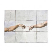 Tile My Style The Fall 24 in. x 18 in. Tumbled Marble Tiles (3 sq. ft. /case)-TMS0007M1 203457824