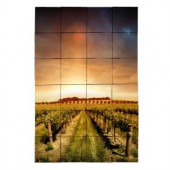 Tile My Style Vineyard2 24 in. x 36 in. Tumbled Marble Tiles (6 sq. ft. /case)-TMS0002M4 203450793