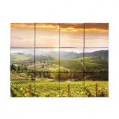 Tile My Style Vineyard5 24 in. x 18 in. Tumbled Marble Tiles (3 sq. ft. /case)-TMS0005M1 203457816