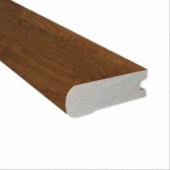Walnut Natural Glaze 3/4 in. Thick x 2-3/4 in. Wide x 78 in. Hardwood Length Hardwood Flush-Mount Stair Nose Molding-LM5698 202709985