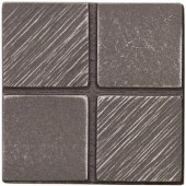 Weybridge 2 in. x 2 in. Cast Metal Mosaic Dot Brushed Nickel Tile (10 pieces / case)-TILE472024001HD 203381218