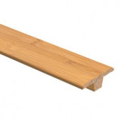 Zamma Bamboo Toast 3/8 in. Thick x 1-3/4 in. Wide x 94 in. Length Wood T-Molding-01400202942516 203277274
