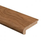 Zamma Brown Earth Oak 5/16 in. Thick x 2-3/4 in. Wide x 94 in. Length Hardwood Stair Nose Molding-014083082556 204715351