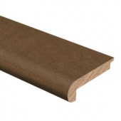 Zamma Carob Maple 3/8 in. Thick x 2-3/4 in. Wide x 94 in. Length Hardwood Stair Nose Molding-014385082565 204715394