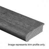Zamma Dark Truffle Oak 3/4 in. Thick x 2-3/4 in. Wide x 94 in. Length Hardwood Stair Nose Molding-014343082707 206097983