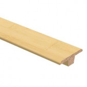 Zamma Horizontal Bamboo Natural 3/8 in. Thick x 1-3/4 in. Wide x 94 in. Length Hardwood T-Molding-014002022594 205415519