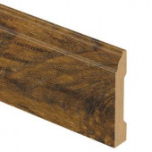 Zamma Light Hickory 9/16 in. Thick x 3-1/4 in. Wide x 94 in. Length Laminate Base Molding-013041765 206038821