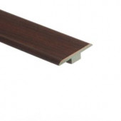 Zamma Maple Chocolate 7/16 in. Thick x 1-3/4 in. Wide x 72 in. Length Laminate T-Molding-0137221591 203611038