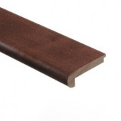 Zamma Moroccan Walnut 3/8 in. Thick x 2-3/4 in. Wide x 94 in. Length Hardwood Stair Nose Molding-01438508942515 203596794