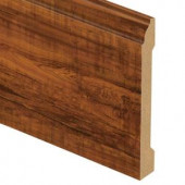 Zamma Perry Hickory 9/16 in. Thick x 5-1/4 in. Wide x 94 in. Length Laminate Base Molding-013061841576 205581193