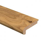 Zamma Spice Tan Oak 3/8 in. Thick x 2-3/4 in. Wide x 94 in. Length Hardwood Stair Nose Molding-014384082559 204715326