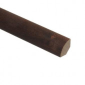 Zamma SS Mocha Maple 3/4 in. Thick x 3/4 in. Wide x 94 in. Length Hardwood Quarter Round Molding-01400501942542 204065822