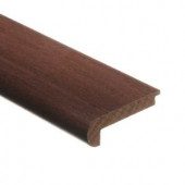 Zamma SS Natural Walnut 3/8 in. Thick x 2-3/4 in. Wide x 94 in. Length Hardwood Stair Nose Molding-01438908942541 204065821
