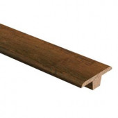 Zamma Strand Woven Bamboo Brown 3/8 in. Thick x 1-3/4 in. Wide x 94 in. Length Hardwood T-Molding-014002022586 205415459