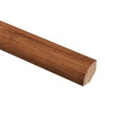 Zamma Strand Woven Bamboo Harvest/Dark Honey 3/4 in. Thick x 3/4 in. Wide x 94 in. Length Hardwood Quarter Round Molding-01400201942511 203404166
