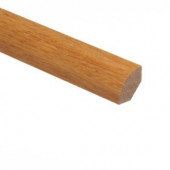 Zamma Strand Woven Bamboo Natural 3/4 in. Thick x 3/4 in. Wide x 94 in. Length Hardwood Quarter Round Molding-01400201942521 203404199
