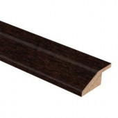 Zamma Strand Woven Bamboo Walnut/Ashton 3/8 in. Thick x 1-3/4 in. Wide x 94 in. Length Hardwood Multi-Purpose Reducer Molding-01438206942520 203404195