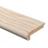 Zamma Sugar White Oak 5/16 in. Thick x 2-3/4 in. Wide x 94 in. Length Hardwood Stair Nose Molding-014084082557 204715303